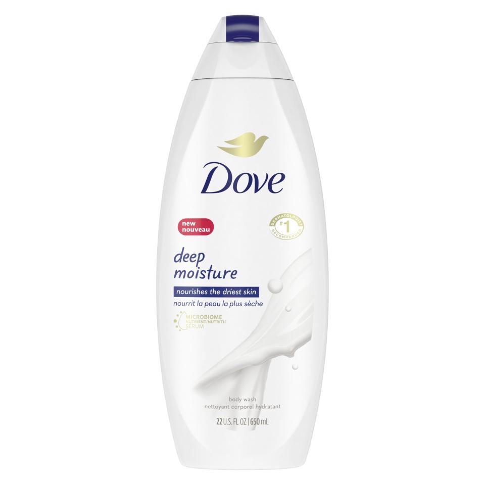 1) Deep Moisture Body Wash