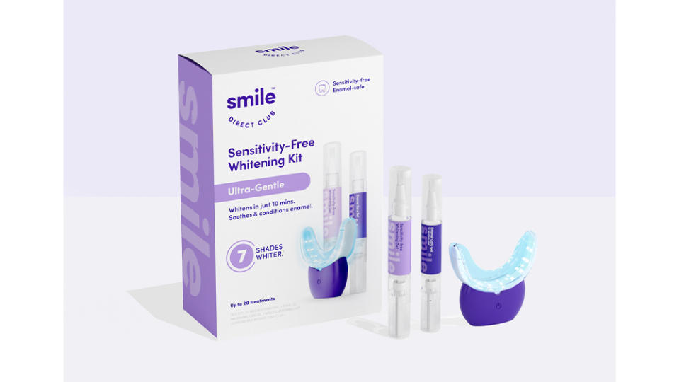 Best Gel Pen: Smile Direct Club Ultra-Gentle Sensitivity-Free Teeth Whitening Kit with LED Light