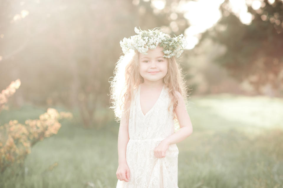 Flower girls scatter flowers to symbolise fertility [Photo: Getty]