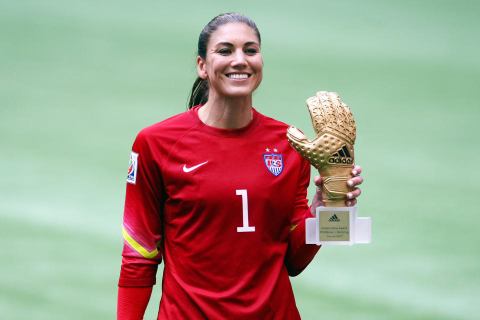 Hope Solo was a major difference between the 2015 USWNT and the 2019 edition. (Getty Images)