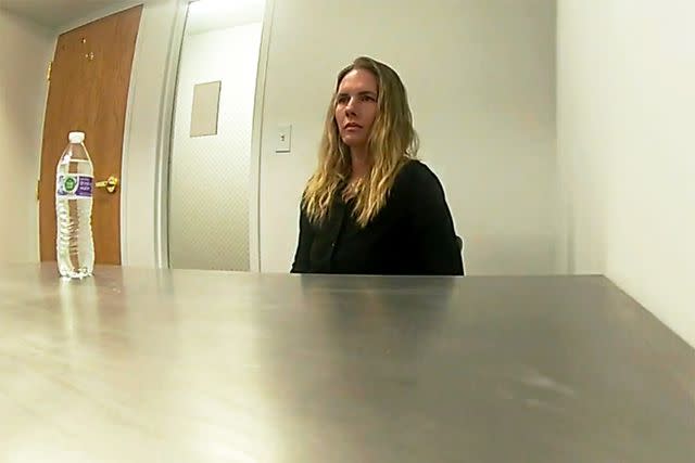 <p>20/20</p> Ruby Franke during her first police interrogation, Aug. 30, 2023.
