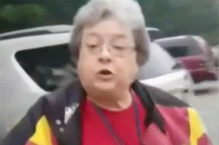 Maryland school librarian filmed admitting she called man n-word in parking spot row