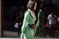 <p>Gucci, Gucci everywhere and prints for days. Milan is where people dare to be bigger and bolder in their everyday wear. We're charting the best looks outside Prada, Gucci and all the big MFW shows.</p>