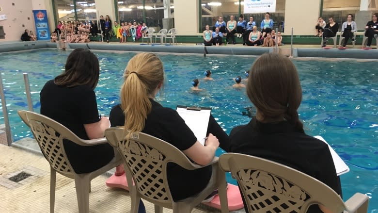 'Harder than it looks': Athletes compete at synchronized swimming provincials in St. John's