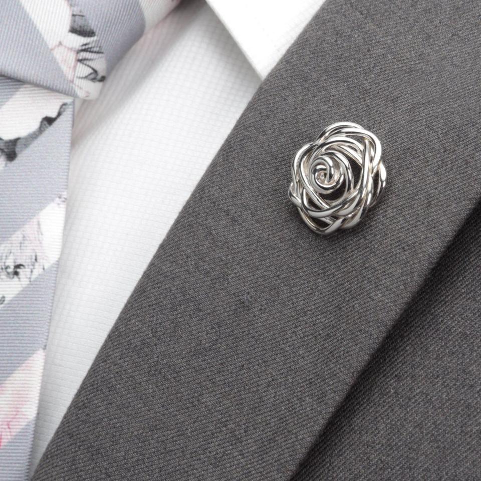 <p><a href="https://go.redirectingat.com?id=74968X1596630&url=https%3A%2F%2Fcufflinks.com%2Fproducts%2Fsterling-silver-rhodium-plated-rose-lapel-pin&sref=https%3A%2F%2F" rel="nofollow noopener" target="_blank" data-ylk="slk:Shop Now;elm:context_link;itc:0;sec:content-canvas" class="link ">Shop Now</a></p><p>Sterling Silver Rhodium Plated Rose Lapel Pin</p><p>cufflinks.com</p><p>$110.00</p>