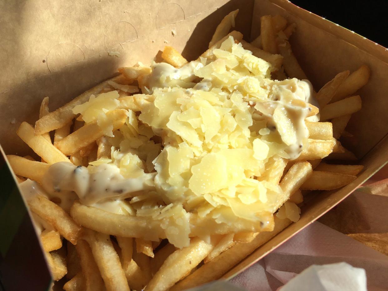 Macca's Loaded Truffle Mayo + Parmesan Fries