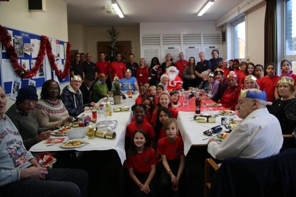 Lewisham fire station is one of 18 crews to host Christmas parties in London this year (London Fire Brigade)