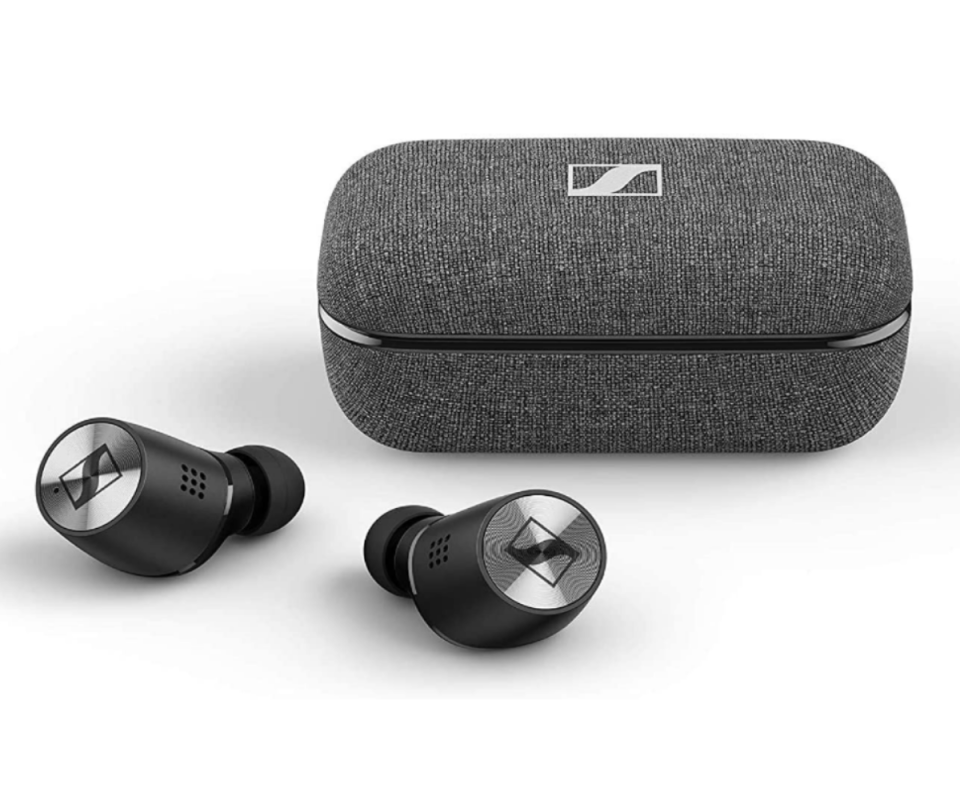 Sennheiser's MOMENTUM earbuds are receiving rave reviews not only with their high sound quality but with their unique ergonomic design. Source: amazon.com.au
