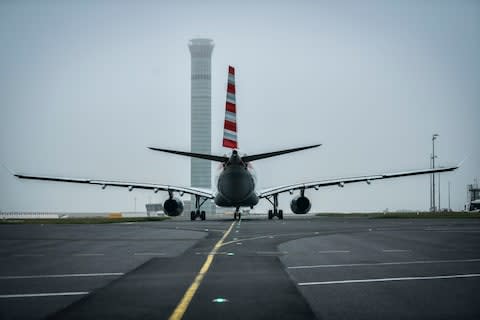 Air traffic control towers govern the goings on around an airport - Credit: AFP/STEPHANE DE SAKUTIN