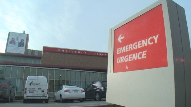 Windsor Regional Hospital Emergency Department.  (Chris Ensing/CBC - image credit)