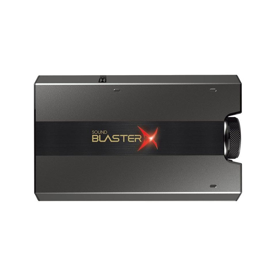 5) Sound BlasterX G6 External Sound Card