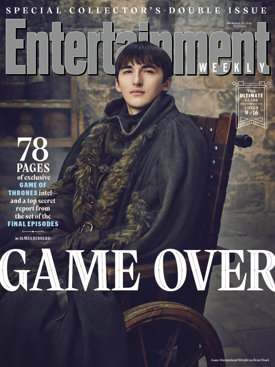 Bran Stark (Photo: Marc Hom for EW)