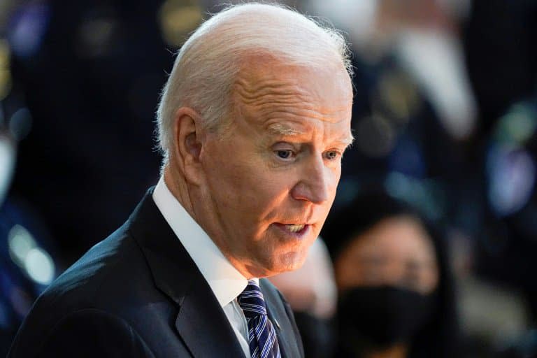 Le président Joe Biden à Washington, le 13 avril 2021  - J. Scott Applewhite © 2019 AFP