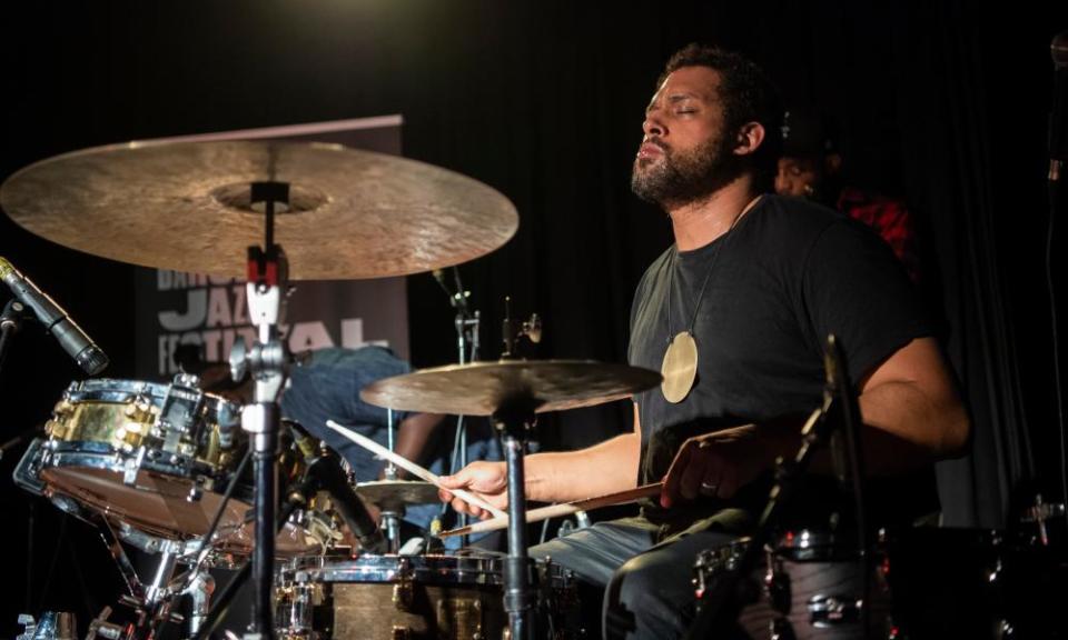 Drum role … Makaya McCraven performs at the Barcelona Jazz Festival, November 2019.