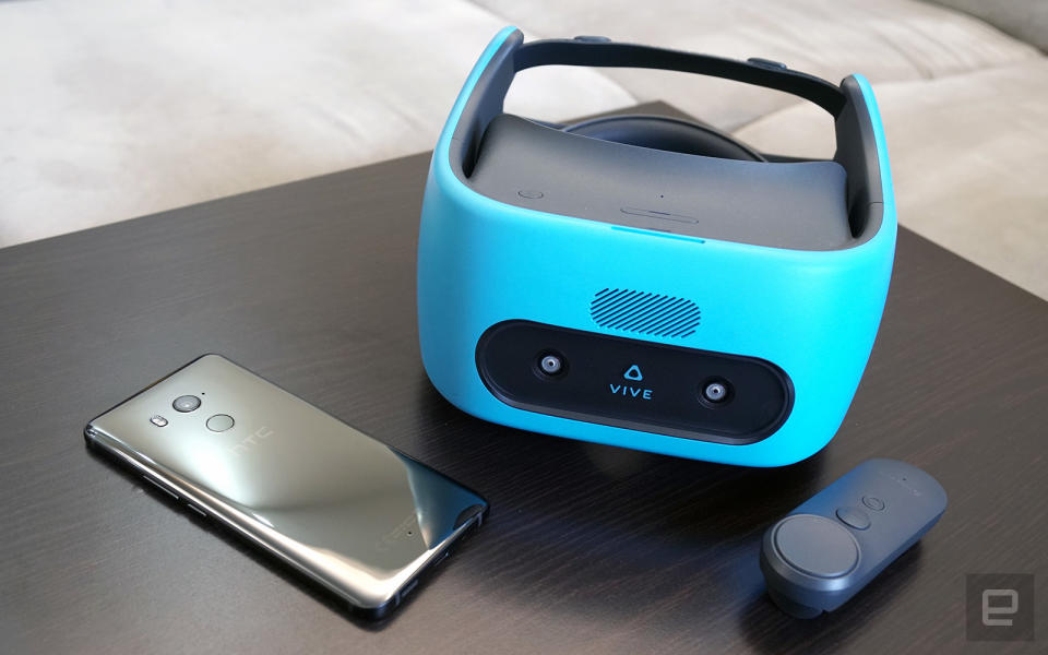 Even though the Vive Focus won't be available outside of China until later