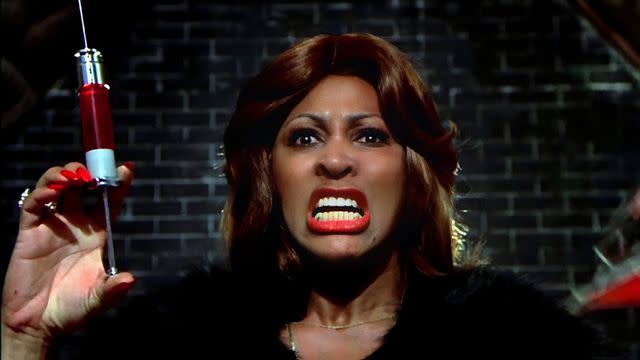 <p>YouTube</p> Tina Turner as the Acid Queen