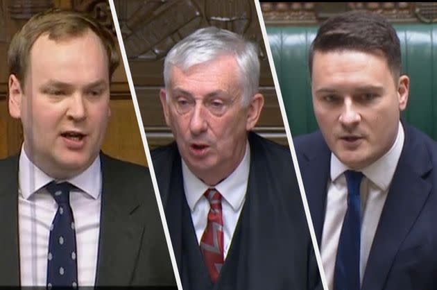 Wragg, Hoyle and Streeting (Photo: Parliament.tv)