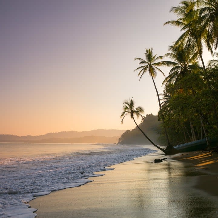 A beach in Costa Rica