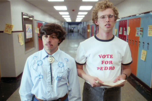 Snap Stills/REX/Shutterstock Efren Ramirez and Jon Heder in <em>Napoleon Dynamite</em> (2004)