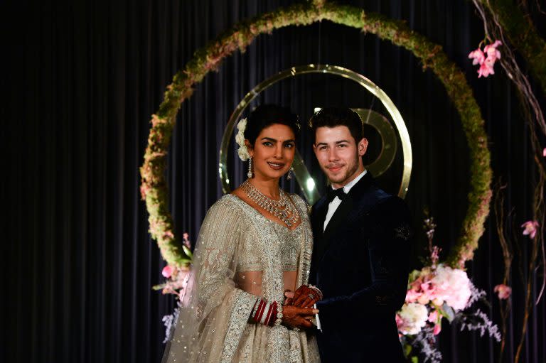 priyanka nick reception