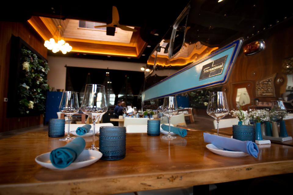 A set table awaits diners at Lion and Owl on 11th Avenue in Eugene. Owner Crystal Platt received a nomination for Best Chef in the Pacific Northwest by the James Beard Foundation.