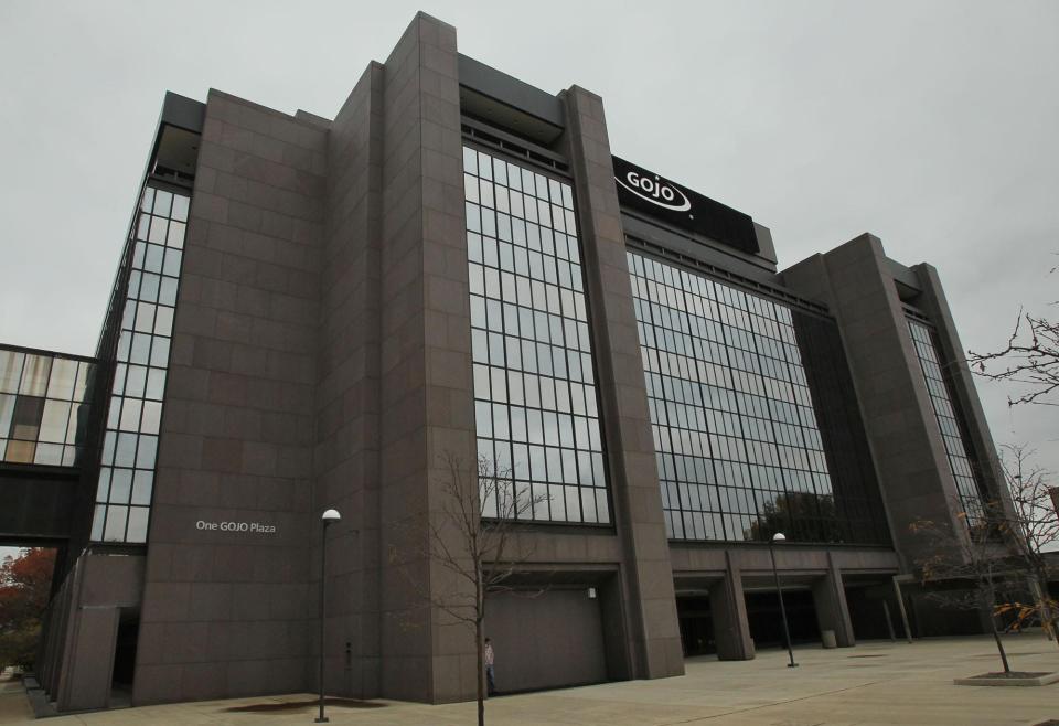 The GOJO headquarters in Akron.