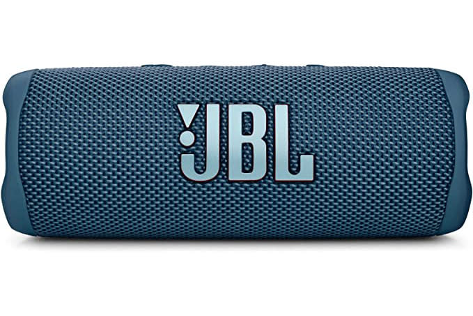 JBL Flip 6 Portable Bluetooth Speaker with 2-Way Speaker System and Powerful JBL Original Pro Sound, up to 12 Hours of Playtime - Blue. (Photo: Amazon SG)