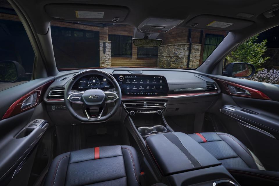 2024 chevrolet traverse interior