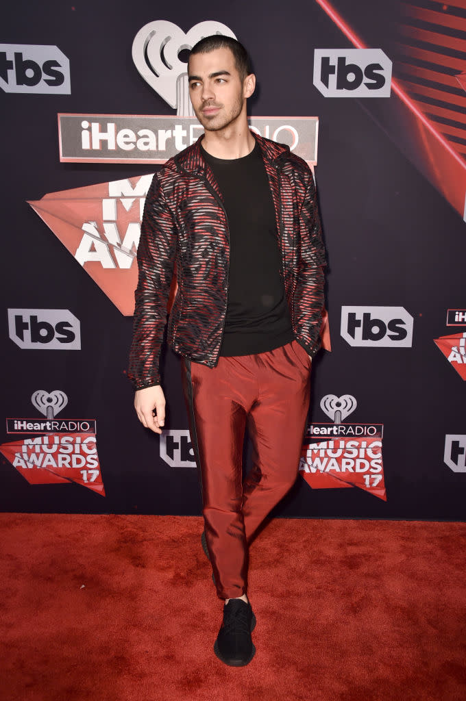 Joe Jonas in Emporio Armani