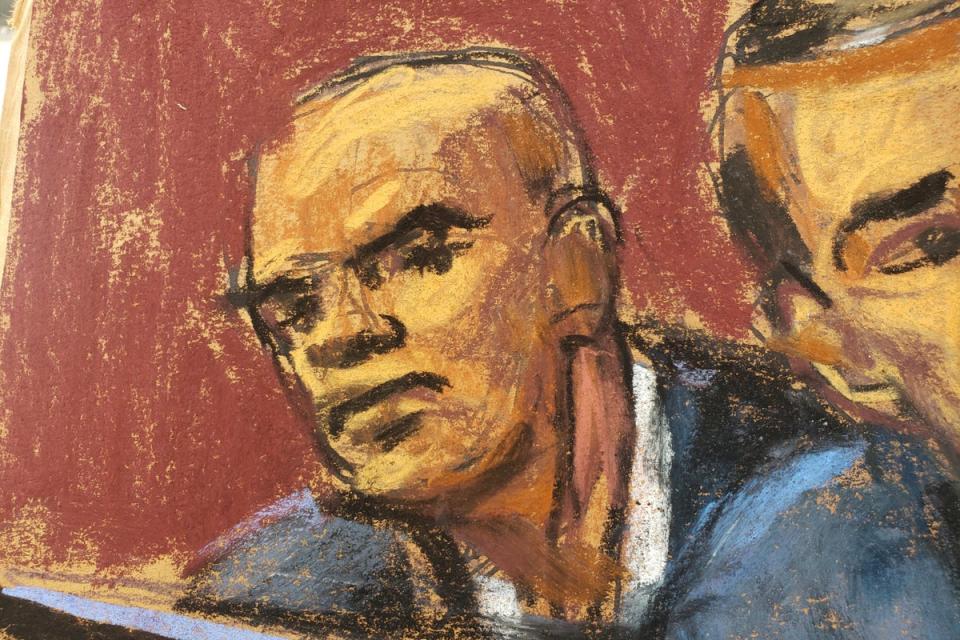 Nauta in a courtroom sketch (REUTERS)