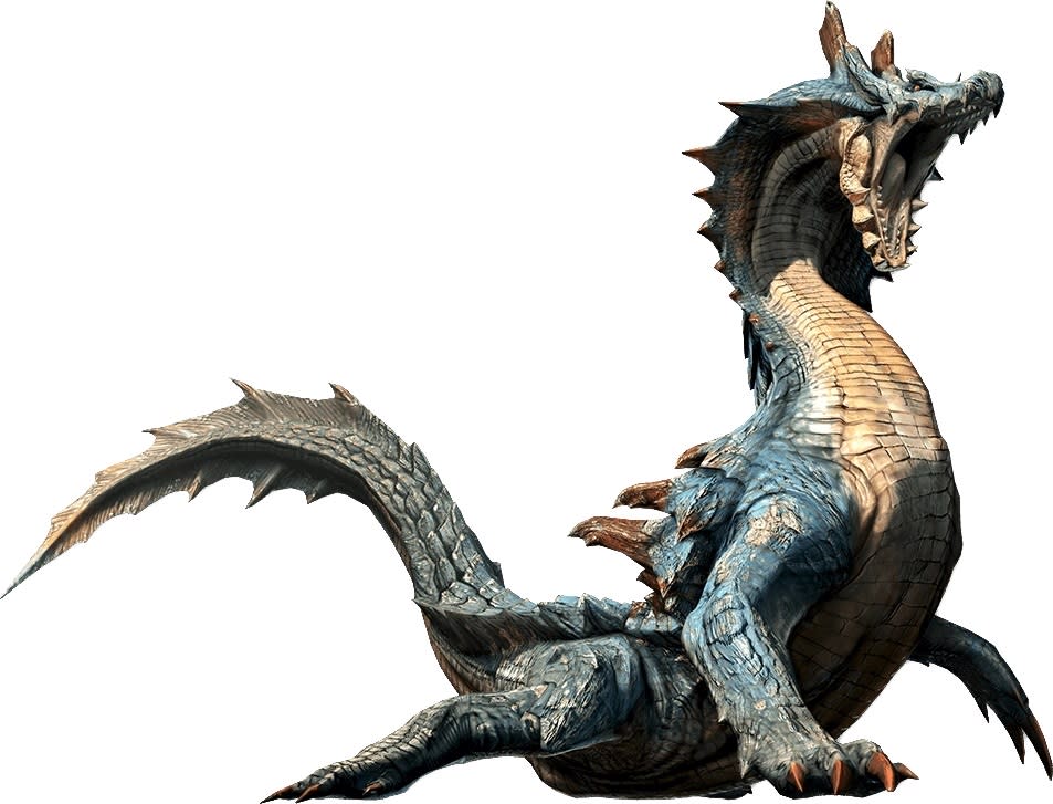 Render of Lagiacrus in Monster Hunter Generations Ultimate