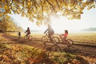 <p>As much as we all love summertime, it's safe to say you’ve been counting down the weeks, days, and hours until the <a href="https://www.countryliving.com/life/travel/a28661720/first-day-of-fall-equinox/" rel="nofollow noopener" target="_blank" data-ylk="slk:first day of fall;elm:context_link;itc:0;sec:content-canvas" class="link ">first day of fall</a>. Before long, you'll be Googling "fall activities near me" and looking for the best fall things to do now in your area. To help you get started, we've rounded up one heck of a fall bucket list of items that you'll want to prioritize this time of year.</p><p> Between hayrides, <a href="https://www.countryliving.com/entertaining/g27274046/backyard-tent-camping/" rel="nofollow noopener" target="_blank" data-ylk="slk:backyard camping;elm:context_link;itc:0;sec:content-canvas" class="link ">backyard camping</a>, and visiting <a href="https://www.countryliving.com/life/travel/g22717241/corn-maze-near-me/" rel="nofollow noopener" target="_blank" data-ylk="slk:corn mazes;elm:context_link;itc:0;sec:content-canvas" class="link ">corn mazes</a>, there are plenty of ways for you and your family to stay busy this autumn. These activities for all adults and kids alike make the most of autumn and all that comes with it—the crisp air, cozy atmosphere, and the freshest fall foods, for starters. Outdoorsy types will want to take full advantage of the good weather with a hike, scavenger hunt, or peaceful morning walk, while those who prefer lighter activities might opt for a scenic drive down an open country road or settling for a night in with <a href="https://www.countryliving.com/life/entertainment/g21240020/fall-movies/" rel="nofollow noopener" target="_blank" data-ylk="slk:movies that celebrate fall;elm:context_link;itc:0;sec:content-canvas" class="link ">movies that celebrate fall</a>.</p><p>And let’s not forget about all the <a href="https://www.countryliving.com/food-drinks/g1921/easy-fall-recipes/" rel="nofollow noopener" target="_blank" data-ylk="slk:easy fall recipes;elm:context_link;itc:0;sec:content-canvas" class="link ">easy fall recipes</a> either! This is <em>the</em> time to fire up the oven and make way for the best seasonal creations, from <a href="https://www.countryliving.com/food-drinks/g974/pumpkin-pie-recipes/" rel="nofollow noopener" target="_blank" data-ylk="slk:pumpkin pie recipes;elm:context_link;itc:0;sec:content-canvas" class="link ">pumpkin pie recipes</a> to <a href="https://www.countryliving.com/food-drinks/g4532/pumpkin-bread-recipes/" rel="nofollow noopener" target="_blank" data-ylk="slk:pumpkin bread recipes;elm:context_link;itc:0;sec:content-canvas" class="link ">pumpkin bread recipes</a>. No matter how many <a href="https://www.countryliving.com/diy-crafts/g1533/fall-crafts/" rel="nofollow noopener" target="_blank" data-ylk="slk:fall crafts;elm:context_link;itc:0;sec:content-canvas" class="link ">fall crafts</a>, outings, or recipes you manage to get through, prepare to have an absolute ball this fall.</p>