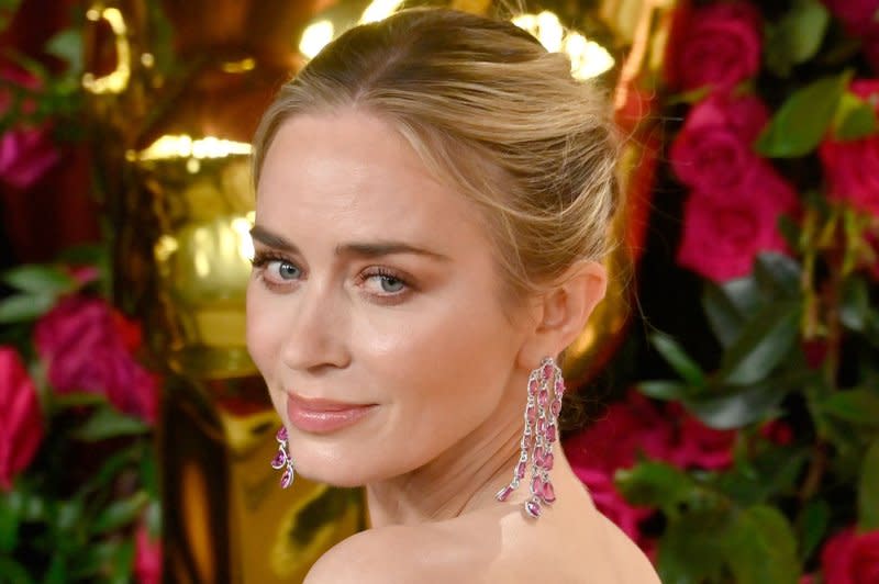 Emily Blunt attends the Academy Awards in March. File Photo by Jim Ruymen/UPI