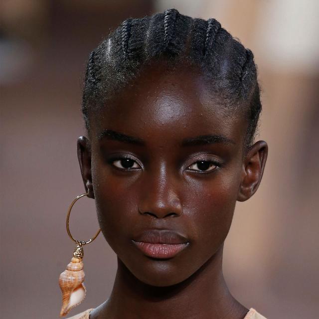 Braided Chignons at Fendi Spring 2022, Milan Fashion Week Spring 2022: The  Best Hair and Makeup Moments From the Runways