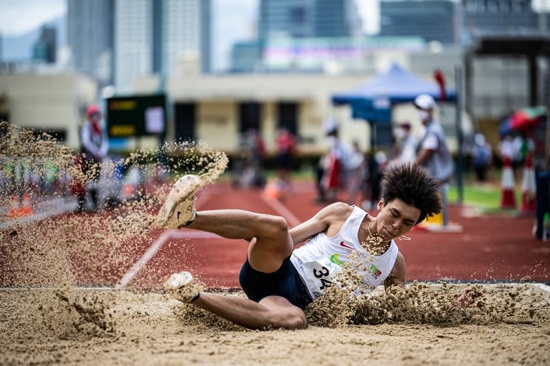 陳志強（相片由香港田徑總會提供）