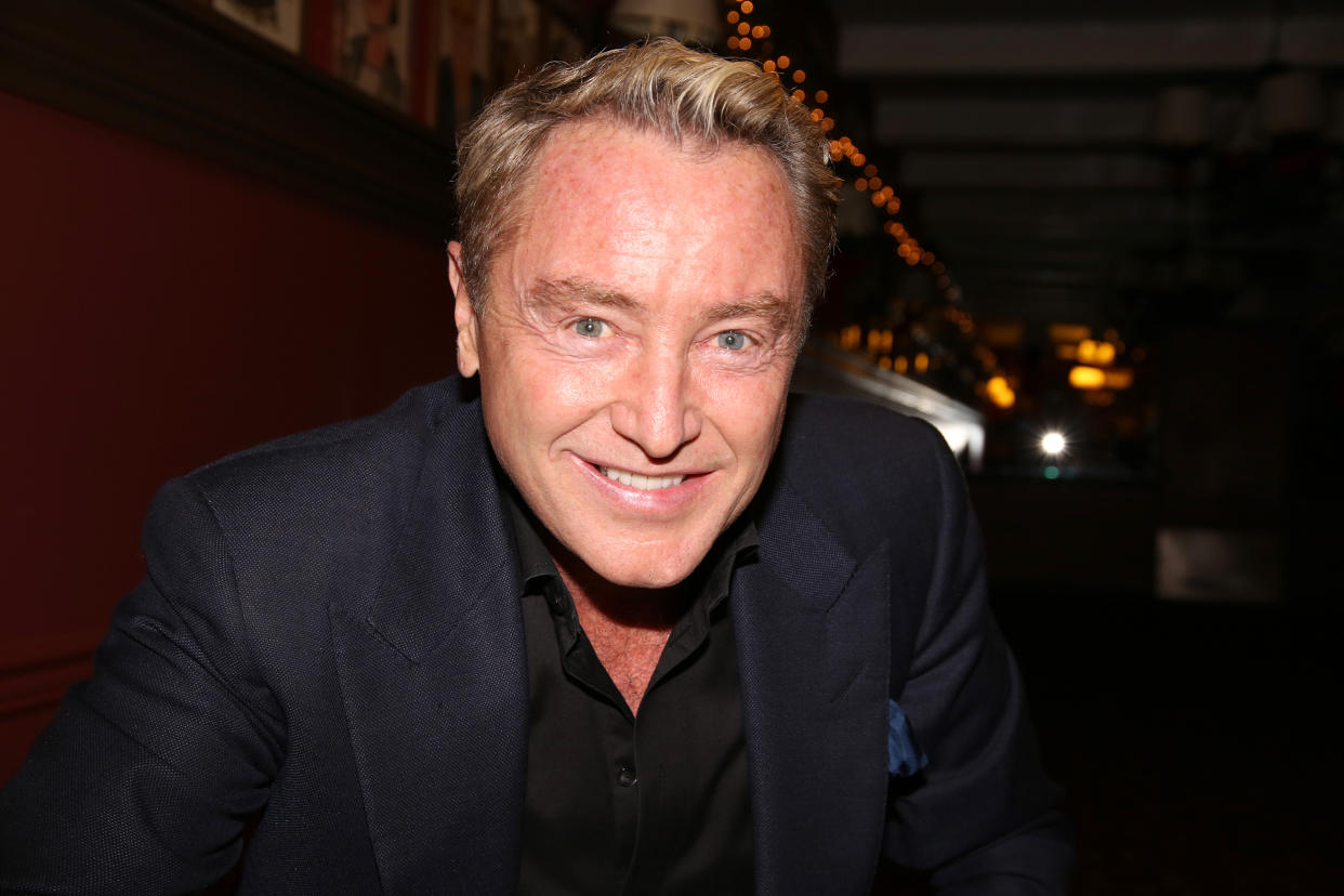 Michael Flatley attends the unveiling of the Michael Flatley caricature at Sardi's on December 11, 2015 in New York City.   (Walter McBride / WireImage)