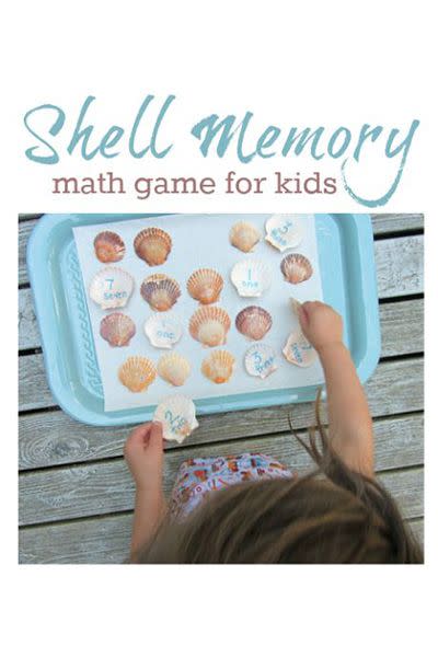 DIY Shell Memory Game