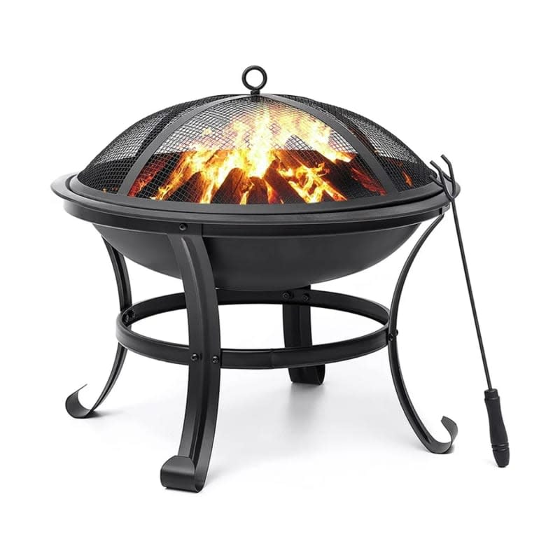 KingSo 22 inch Wood Burning Fire Pit