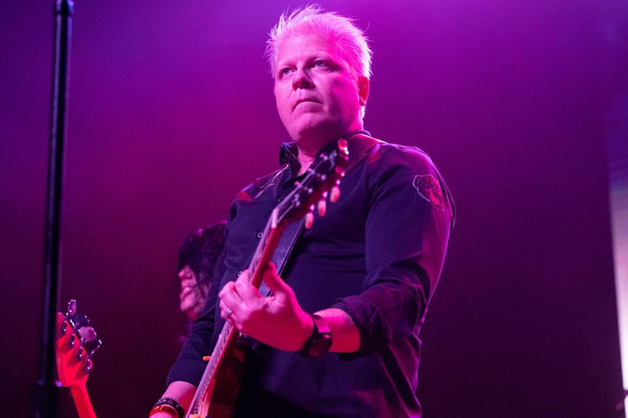 Singer Dexter Holland of The Offspring performs onstage during the Above Ground 3 concert benefiting Musicares at The Fonda Theatre on December 20, 2021 in Los Angeles, California.
