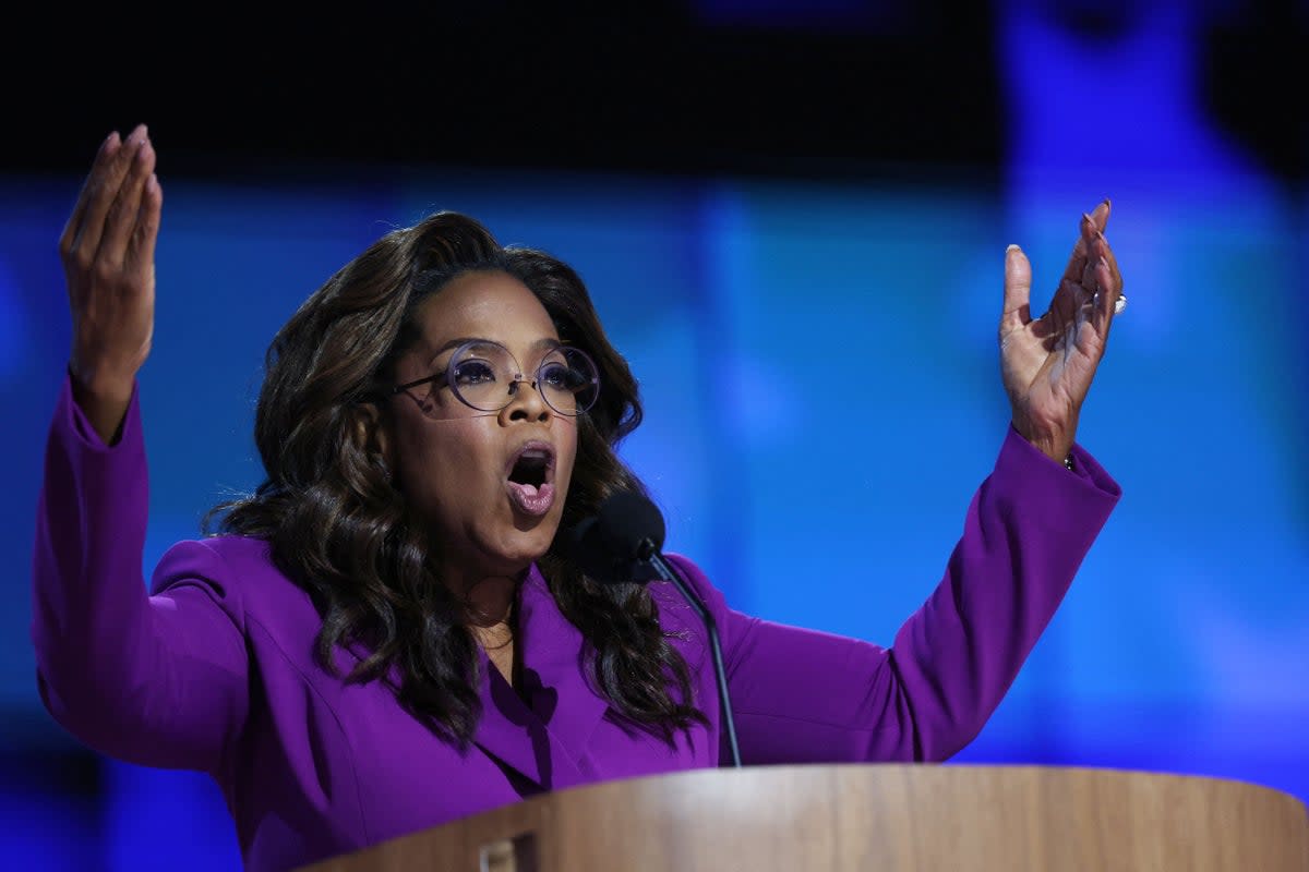 Oprah Winfrey calls out JD Vance’s ‘childless cat lady’ jibe in