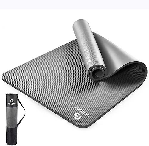 Gruper Thick Non Slip Yoga Mat