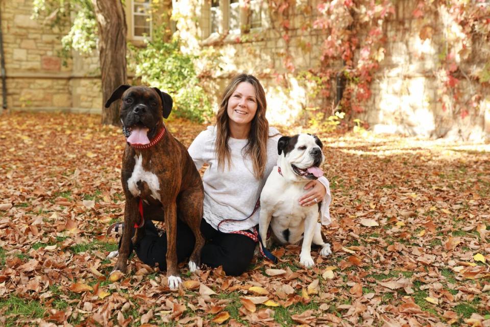 Colleen Dell is a tenured sociology professor at the University of Saskatchewan who specializes in using animal therapy treatment for mental health, addictions and well-being. 