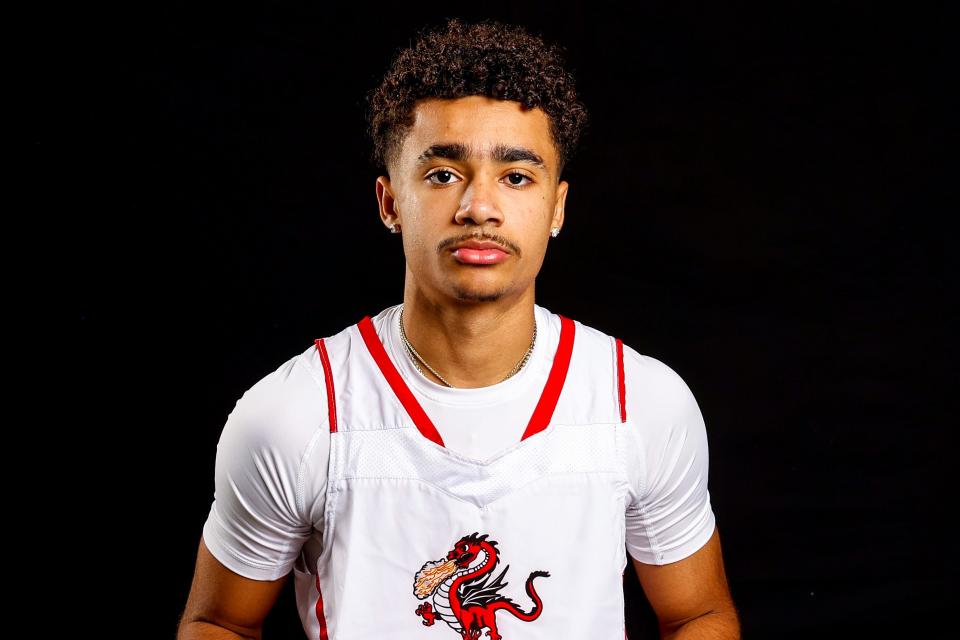 Kobe Freeman, Purcell Boys Basketball, is pictured during The Oklahoman’s media day in Oklahoma City, on Wednesday, Nov. 15, 2023.