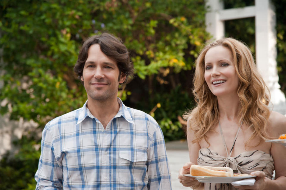 Paul Rudd and Leslie Mann in Universal Pictures' "This is 40" - 2012