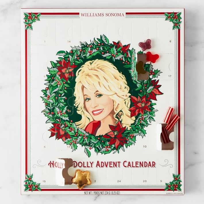 4) Williams Sonoma Dolly Parton Advent Calendar