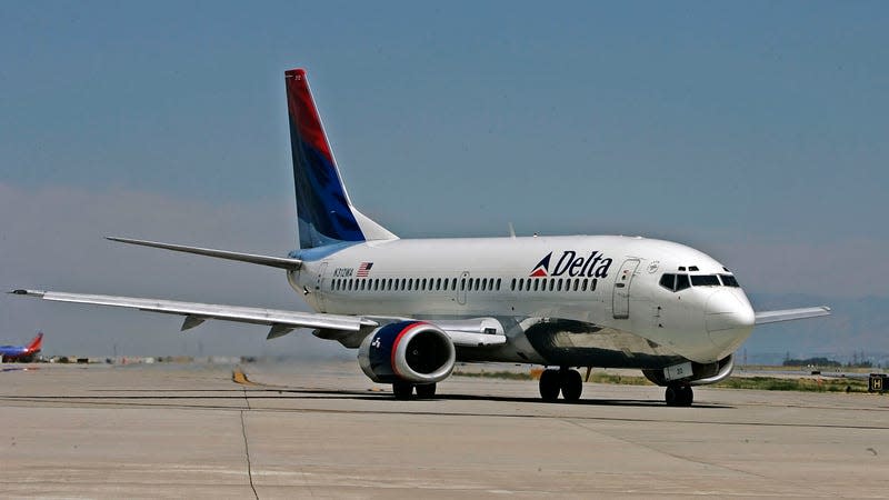 A Delta Airlines plane