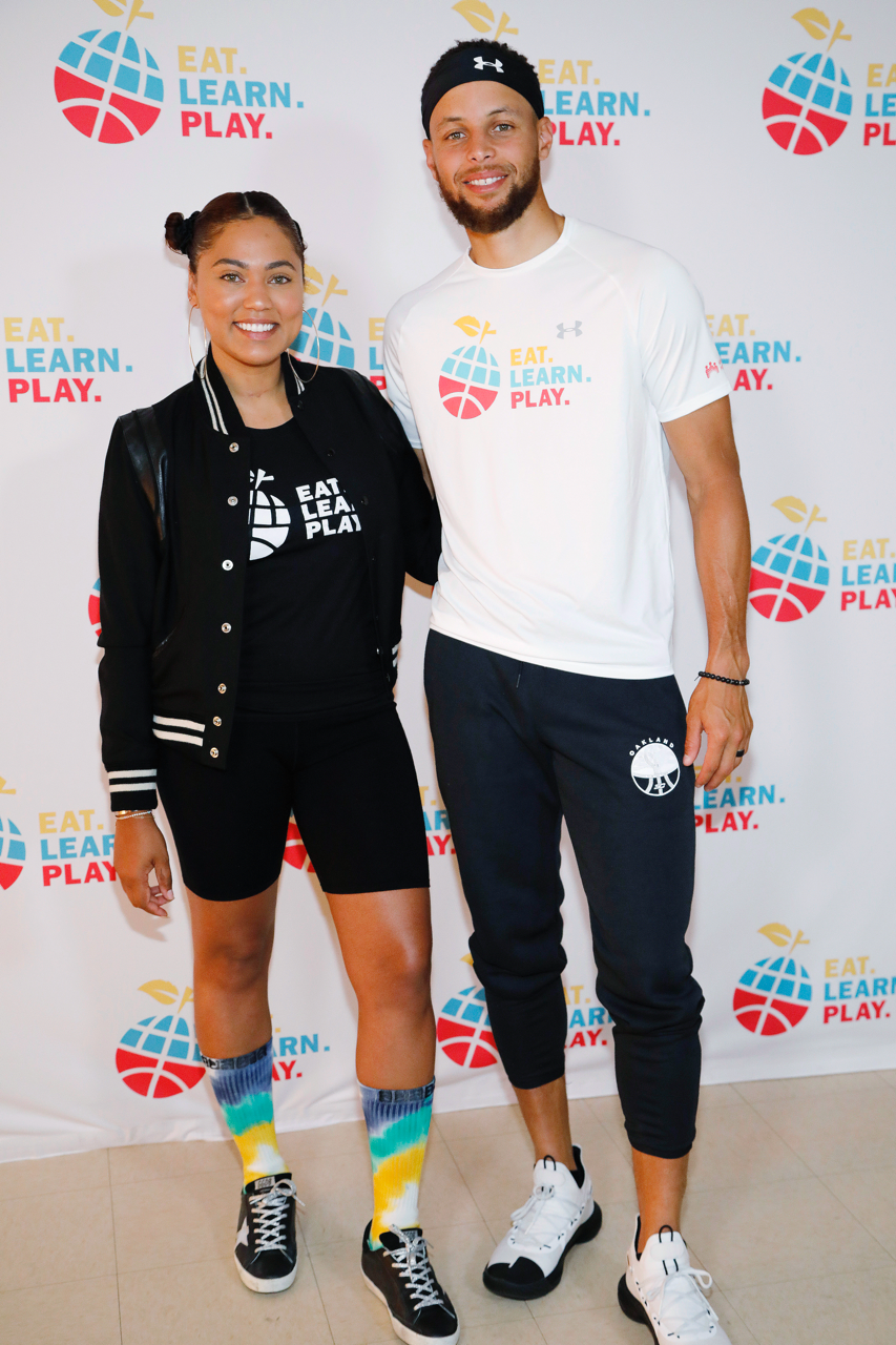 Steph Curry and Ayesha Curry