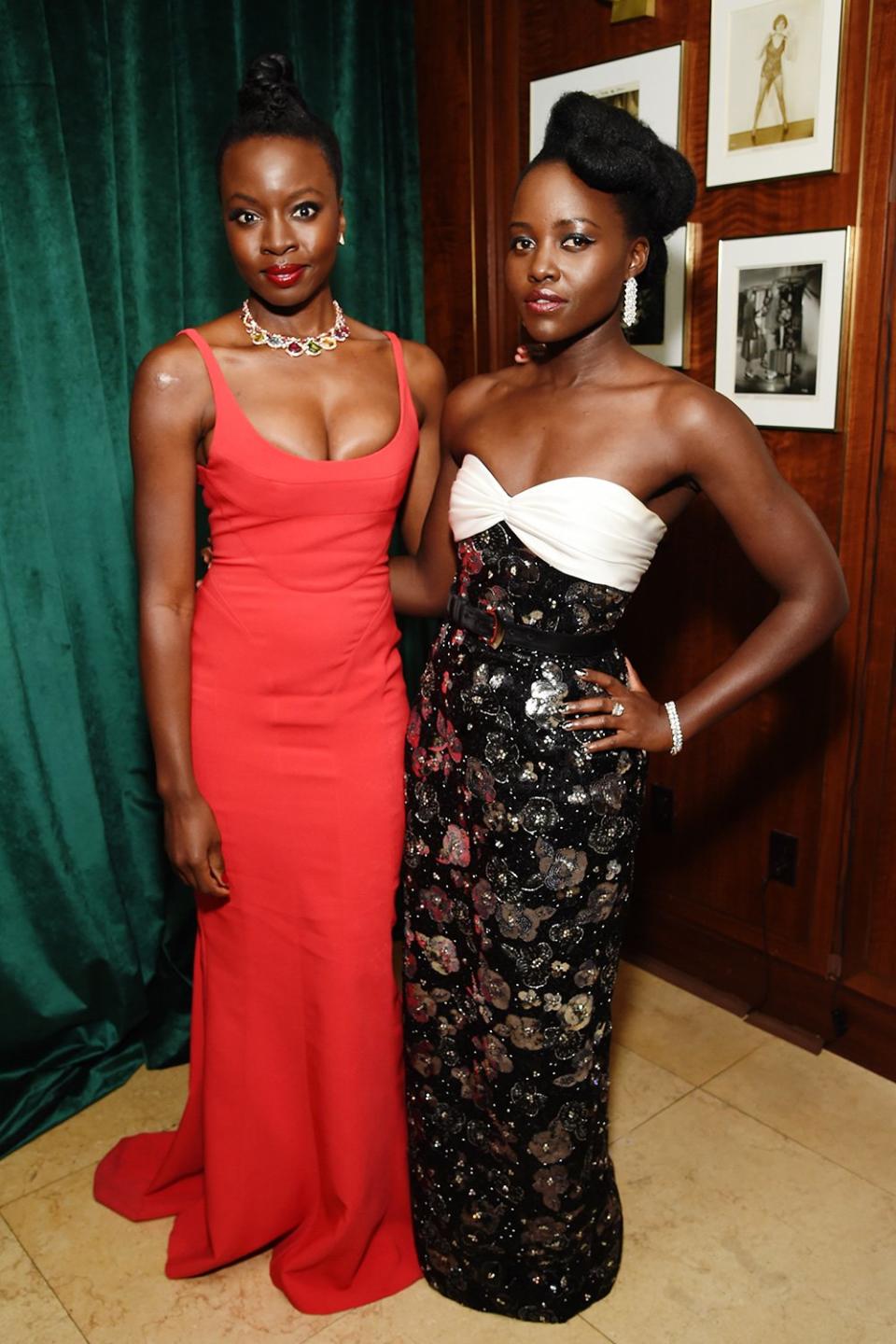 <em>Black Panther </em>costars Danai Gurira and Lupita Nyong'o really meant it when they said, "Wakanda forever!" 