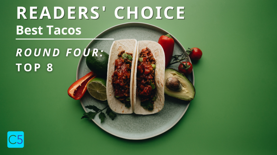 This CharlotteFive Readers’ Choice poll aims to find the best tacos in the Charlotte area, at Mexican restaurants and other foodie hotspots.