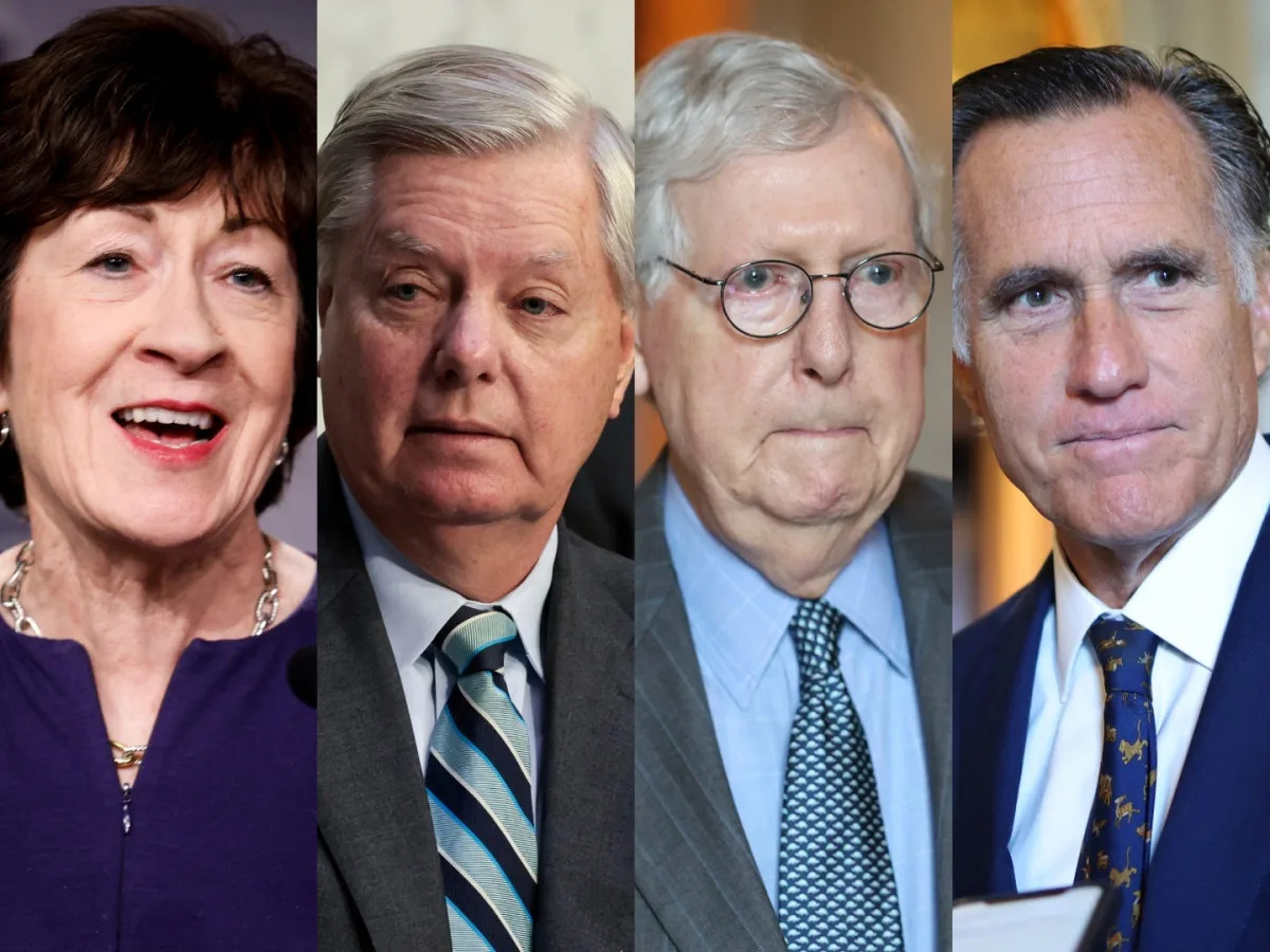 Here are the 14 Republican senators who may have doomed their bills in the new G..